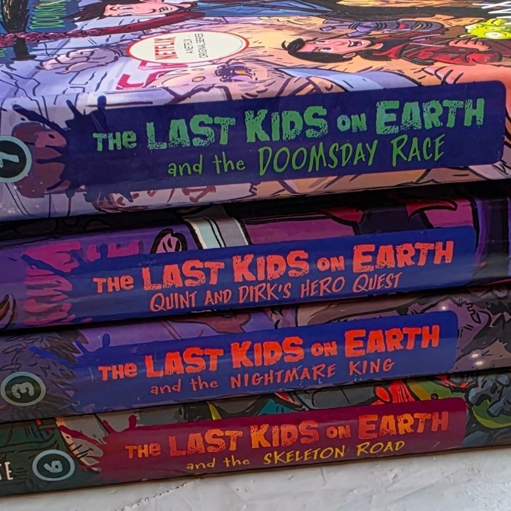 Last Kids on Earth Hardcover Book Lot Max Brallier 4 Titles Nightmare King Road